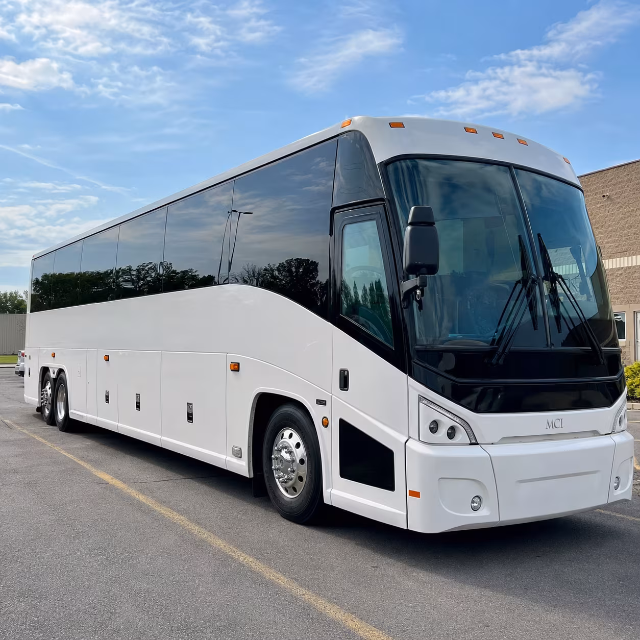 charter bus rentals for i 270 commuter routes