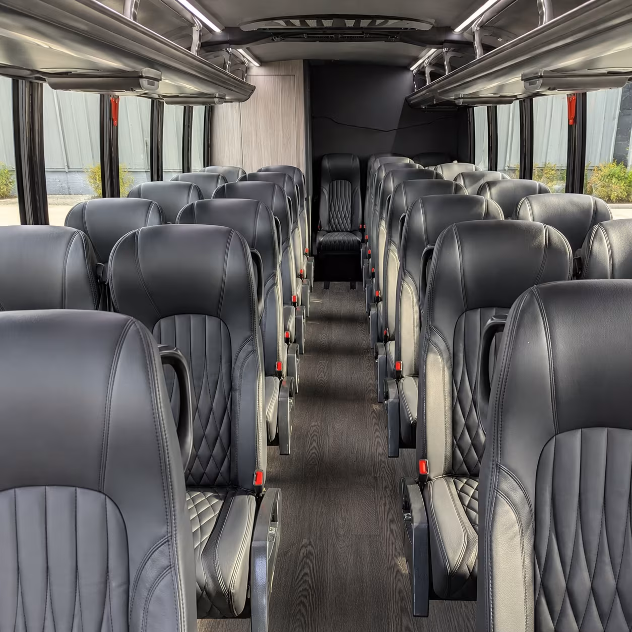 how is a bus rental actually priced in rockville maryland