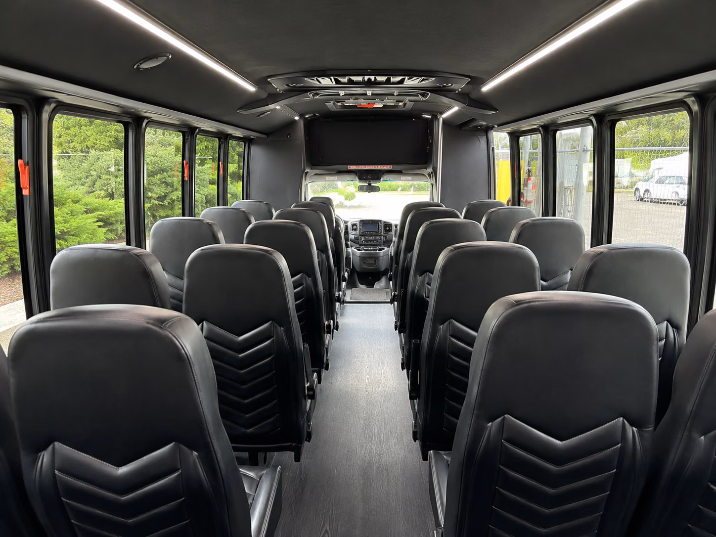 rent a minibus in rockville for a smaller prom group that wants a comfortable ride