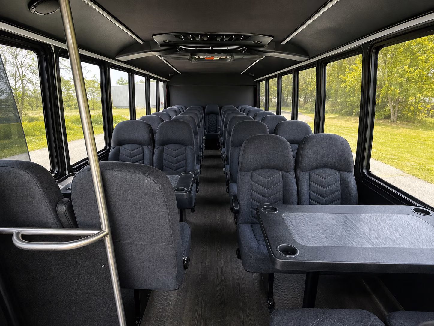rockville 20 passenger minibus interior
