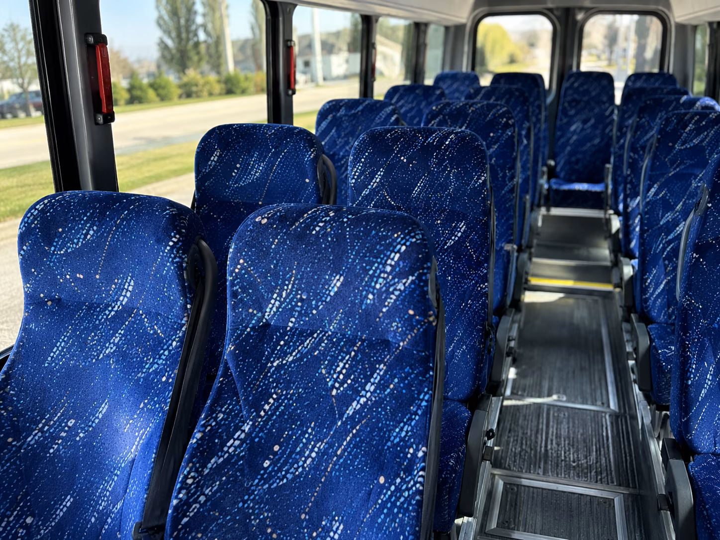 rockville airport transportation onboard seating