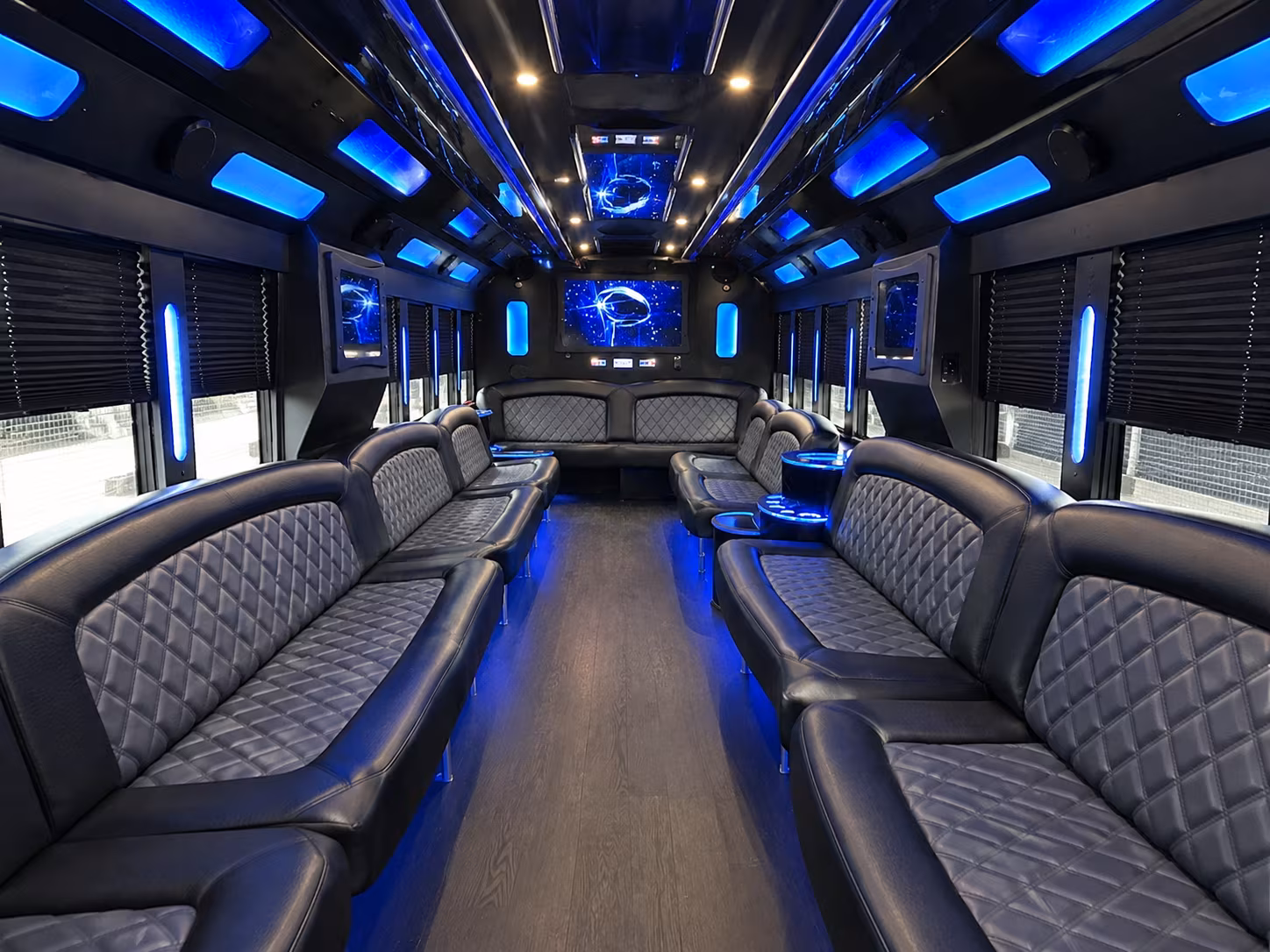 rockville anniversary party bus rental