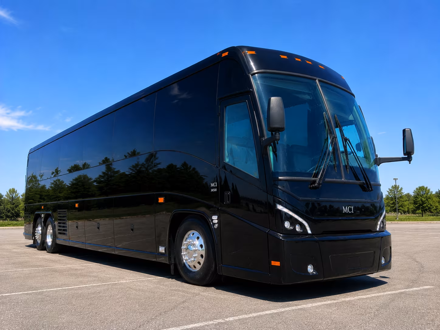 rockville bus rental service area