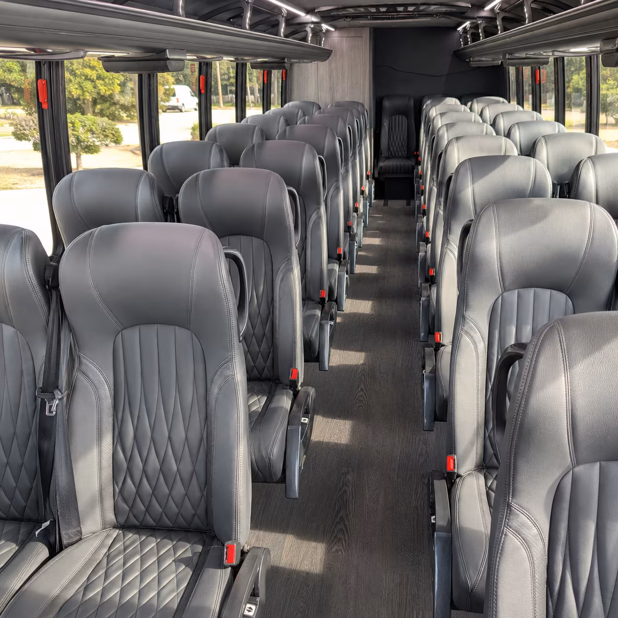 rockville concert transportation onboard seating