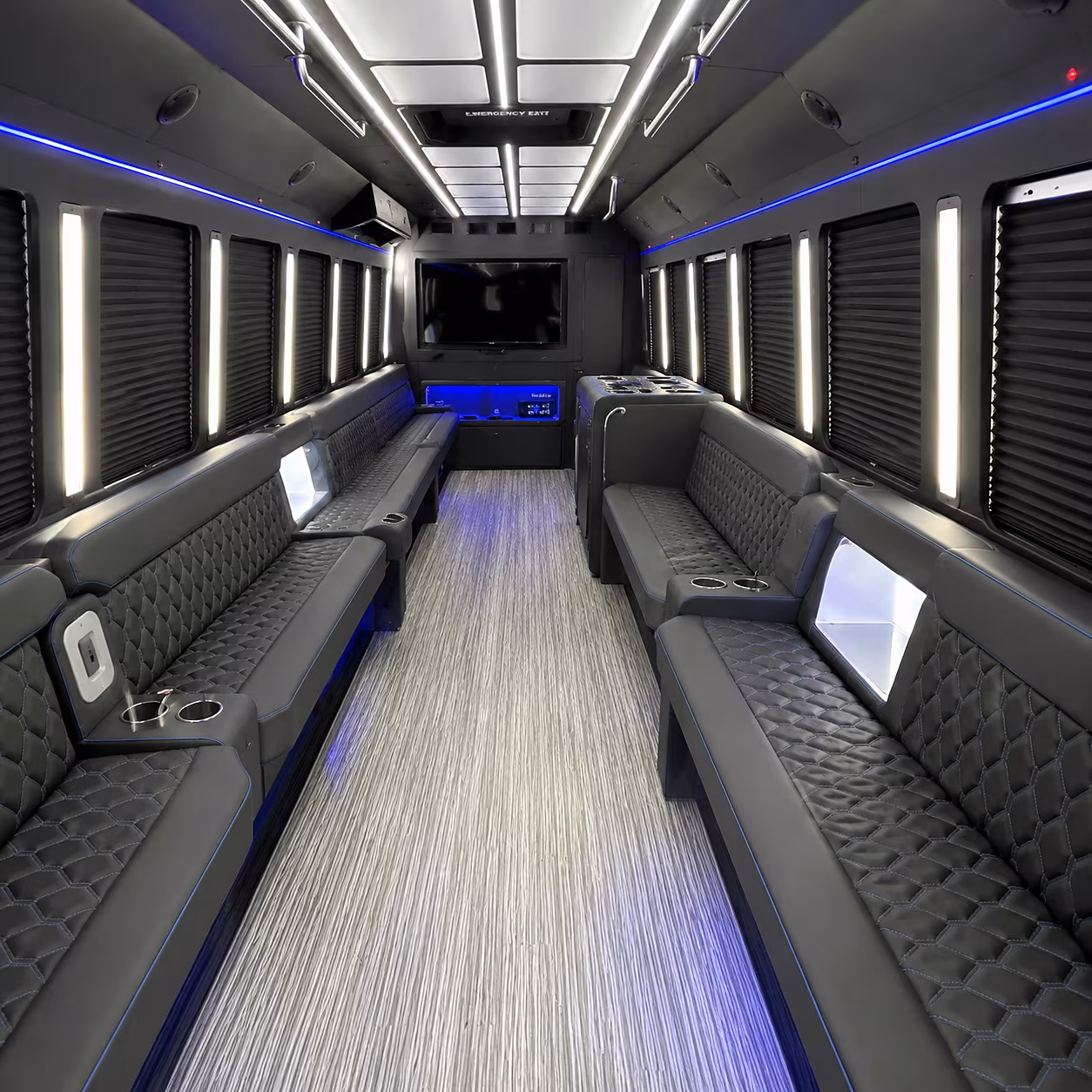 rockville party bus inside