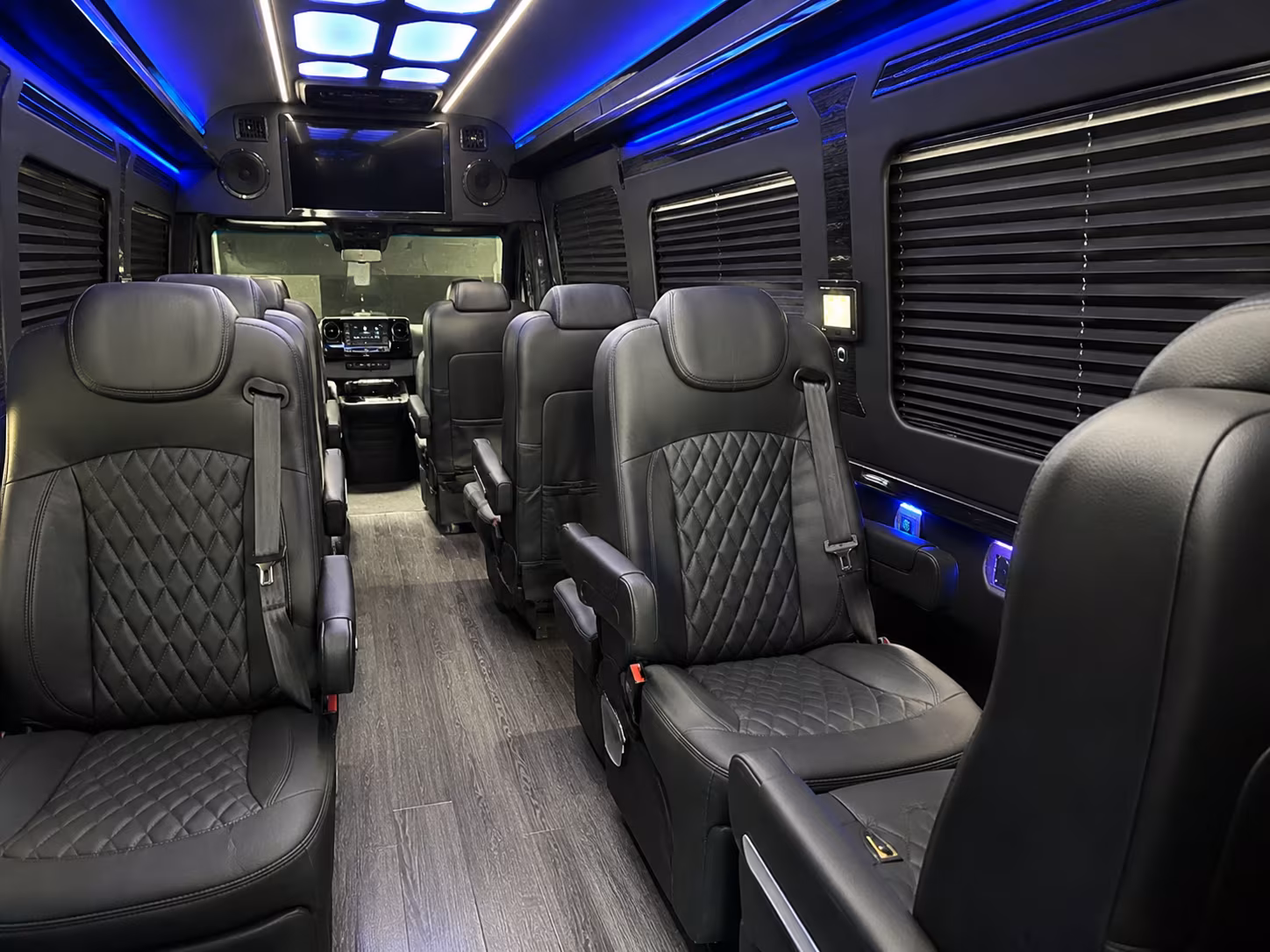 rockville private event transportation onboard seating