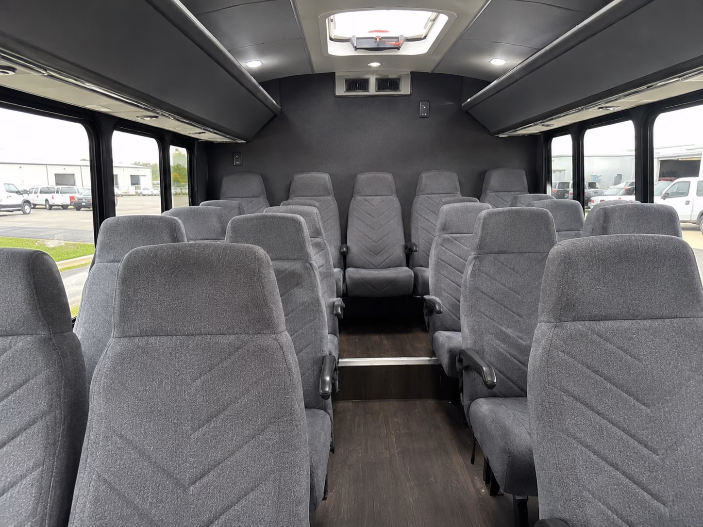 rockville sporting event transportation onboard seating