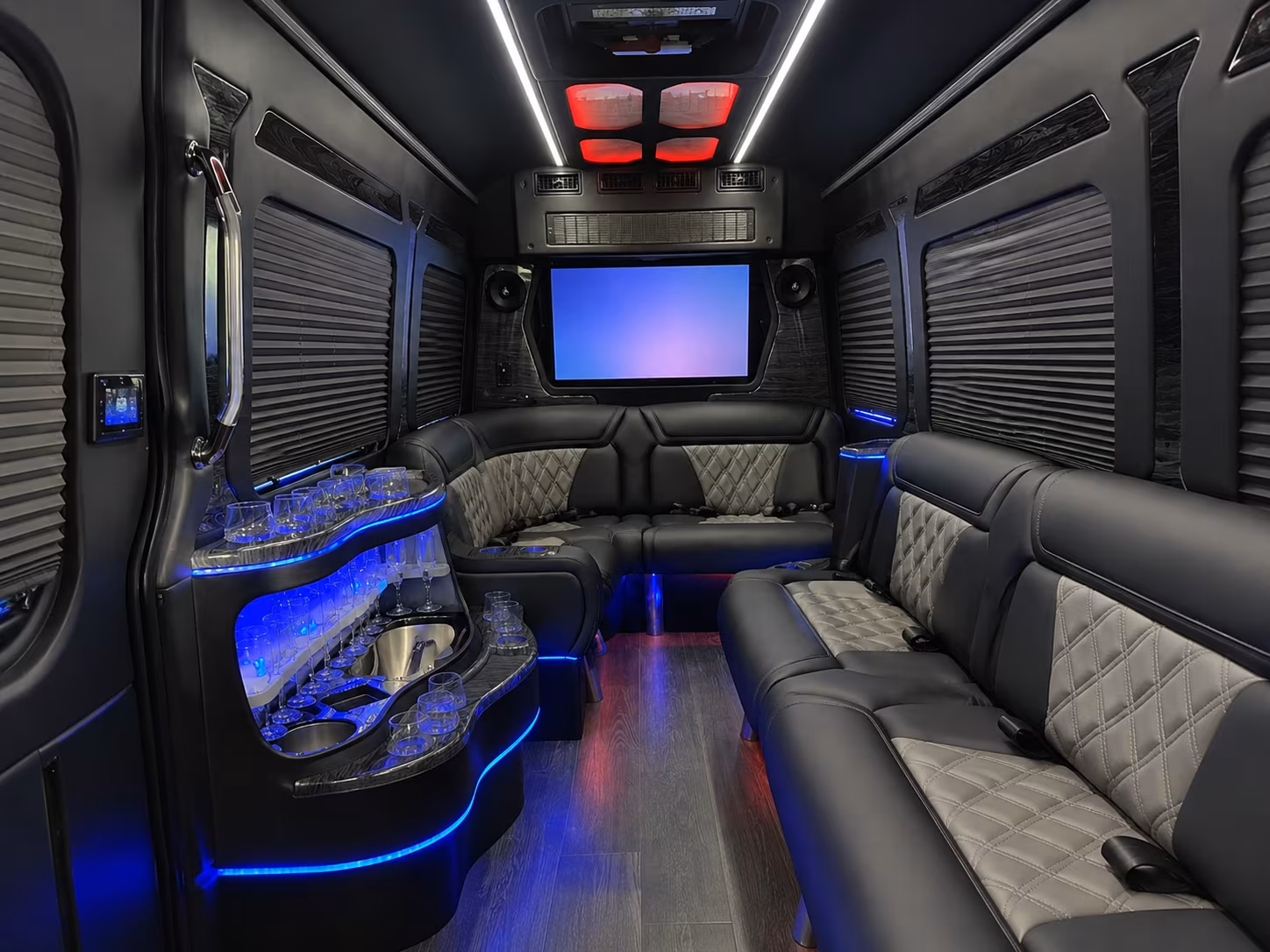 rockville sprinter limousine inside