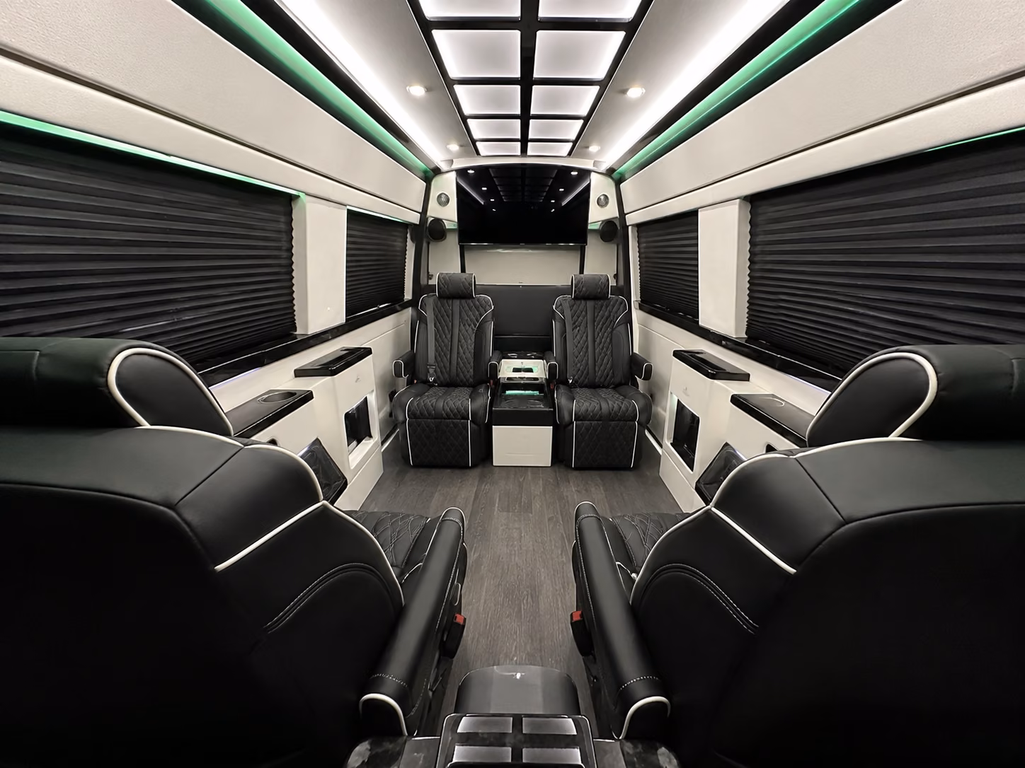 rockville sprinter van with driver inside