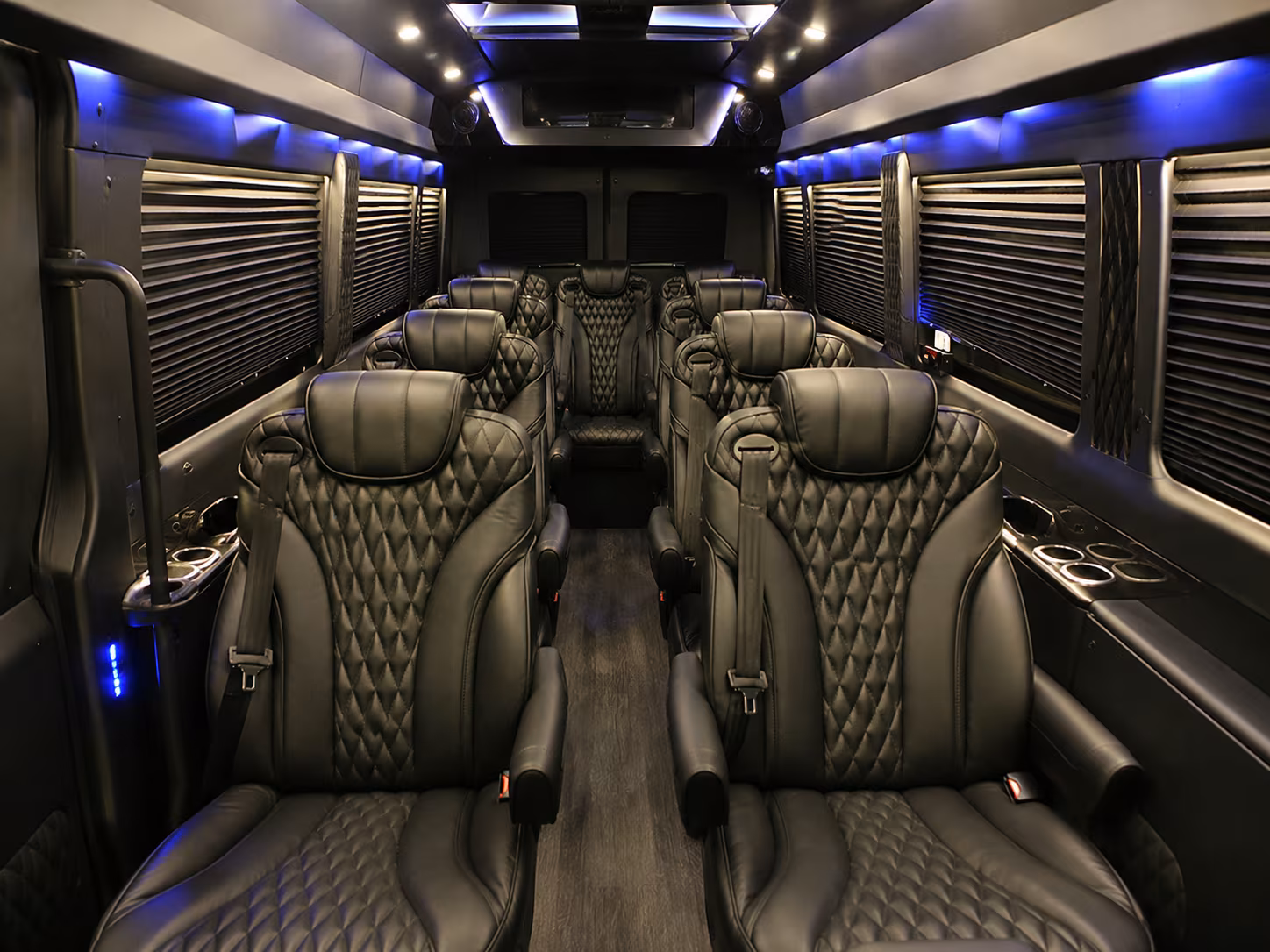 rockville sprinter van with driver interior